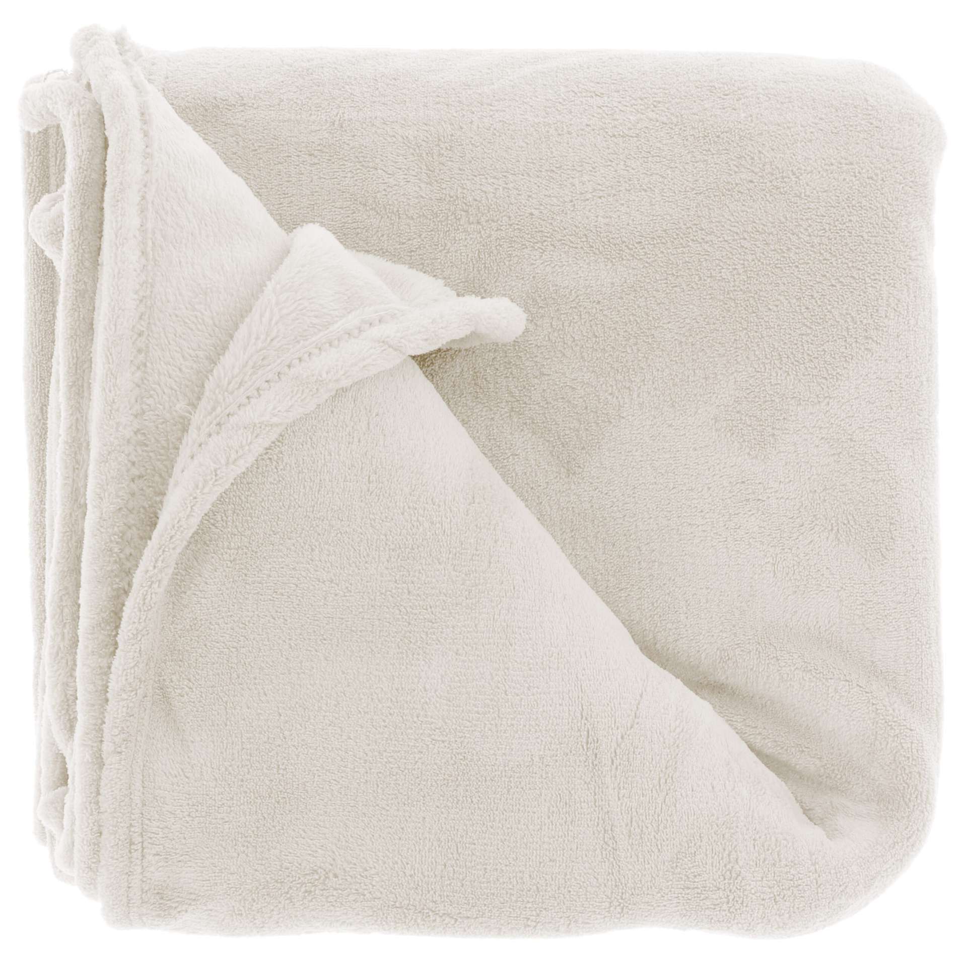 Coperta Plaid In Pile Morbida Banzaii - 130x160 Cm Scozzese Grigio Per Divano E Letto - Foto 7