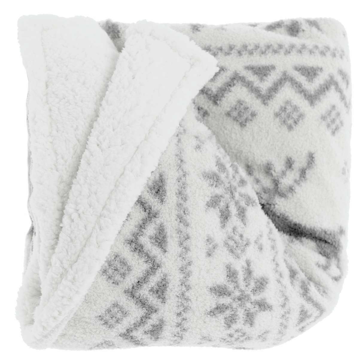 Plaid Mirre in Morbida Microfibra Retro Sherpa 130x160 cm - 2 Colori | Unique Living Immagine del prodotto Plaid Mirre in Morbida Microfibra Retro Sherpa 130x160 cm - 2 Colori | Unique Living