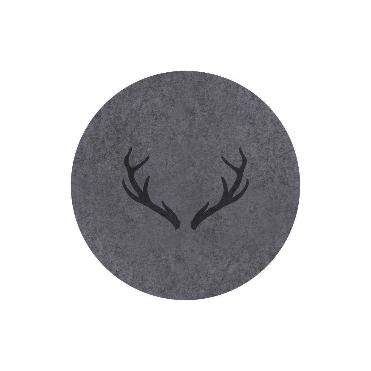Tovaglietta Americana Rotonda Cervo in Feltro Ø 38 cm (2 Colori) | Daunex Immagine del prodotto Tovaglietta Americana Rotonda Cervo in Feltro Ø 38 cm (2 Colori) | Daunex