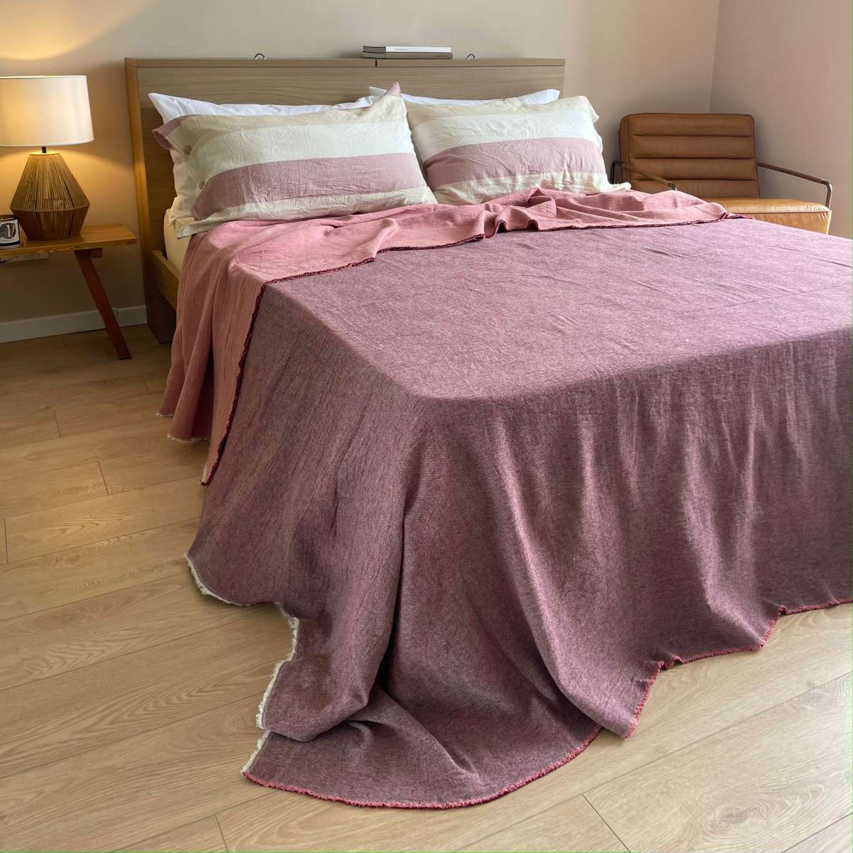 Copriletto Matrimoniale Arisa Double Face Bicolor No Stiro (9 colori) | Govina Biancheria per la Casa Immagine del prodotto Copriletto Matrimoniale Arisa Double Face Bicolor No Stiro (9 colori) | Govina Biancheria per la Casa