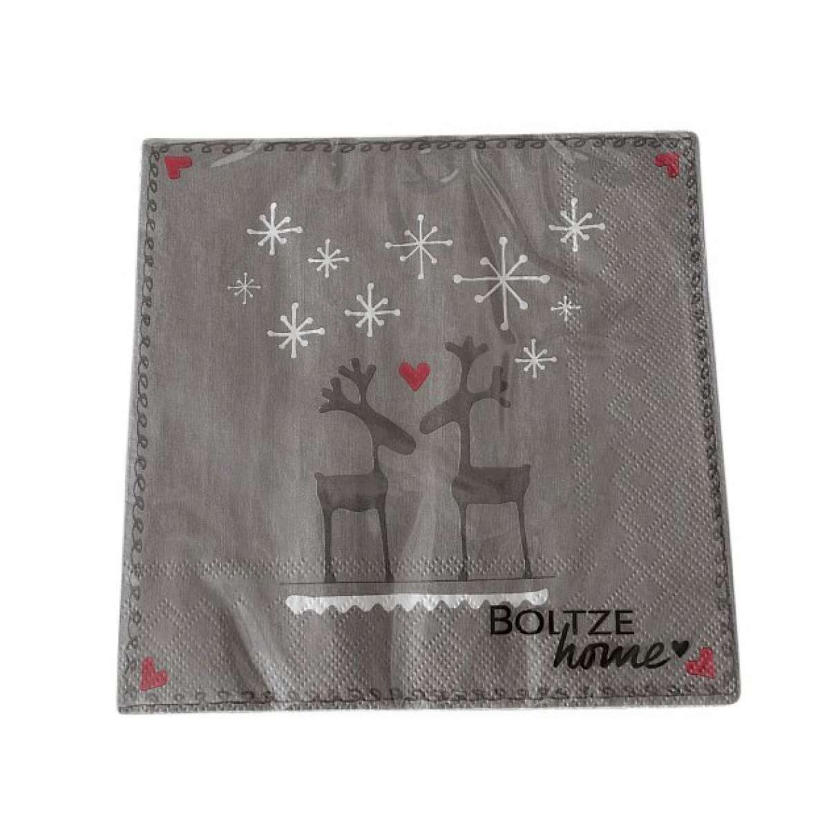 Tovaglioli di Carta Lovelies confezione (20) 33x33 cm - 2 colori | Boltze Immagine del prodotto Tovaglioli di Carta Lovelies confezione (20) 33x33 cm - 2 colori | Boltze
