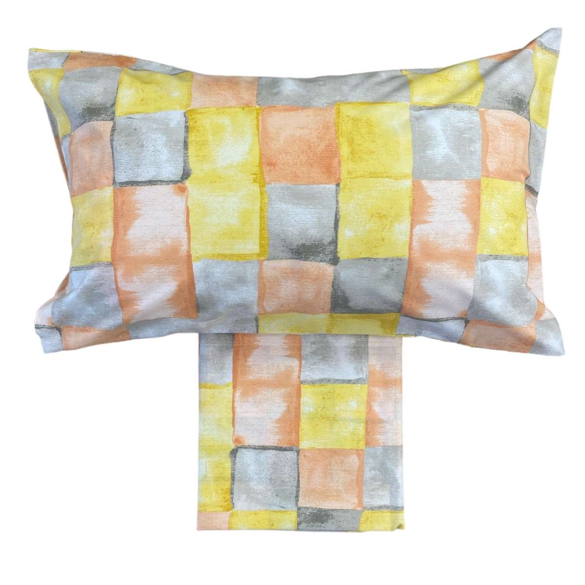 Parure Copripiumino Piazza e Mezza Rythme in Cotone (2 Colori) | Pietro Zanetti Home Immagine del prodotto Parure Copripiumino Piazza e Mezza Rythme in Cotone (2 Colori) | Pietro Zanetti Home