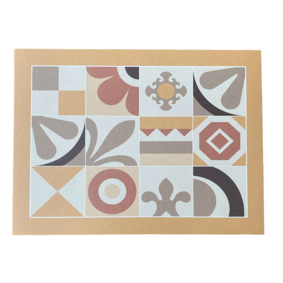 Tovaglietta Americana Graniglia con Cornice 33,5x45 cm | Pietro Zanetti Home Immagine del prodotto Tovaglietta Americana Graniglia con Cornice 33,5x45 cm | Pietro Zanetti Home