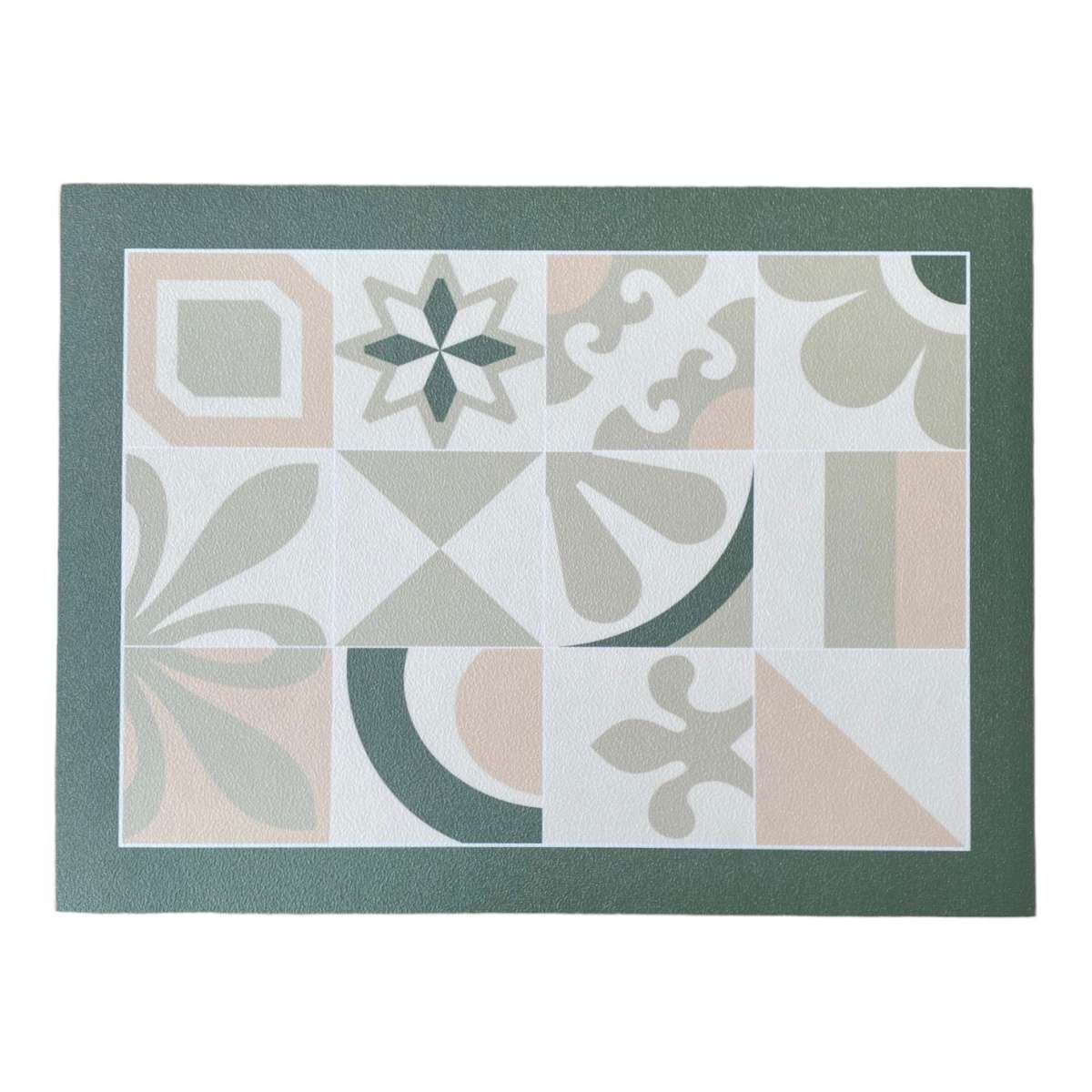 Tovaglietta Americana Graniglia con Cornice 33,5x45 cm | Pietro Zanetti Home Immagine del prodotto Tovaglietta Americana Graniglia con Cornice 33,5x45 cm | Pietro Zanetti Home