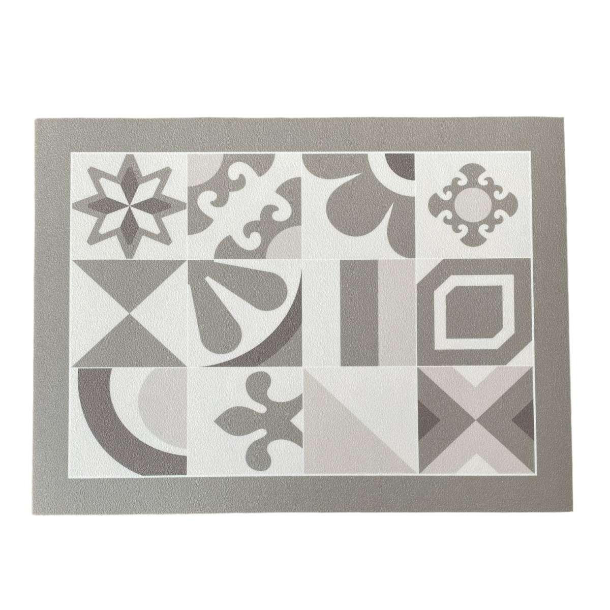 Tovaglietta Americana Graniglia con Cornice 33,5x45 cm | Pietro Zanetti Home Immagine del prodotto Tovaglietta Americana Graniglia con Cornice 33,5x45 cm | Pietro Zanetti Home