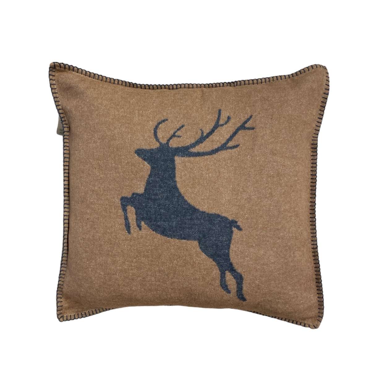 Federa Cuscino Divano in Cotone Cervo che Salta 50x50 cm -3 Colori | David Fussenegger Immagine del prodotto Federa Cuscino Divano in Cotone Cervo che Salta 50x50 cm -3 Colori | David Fussenegger