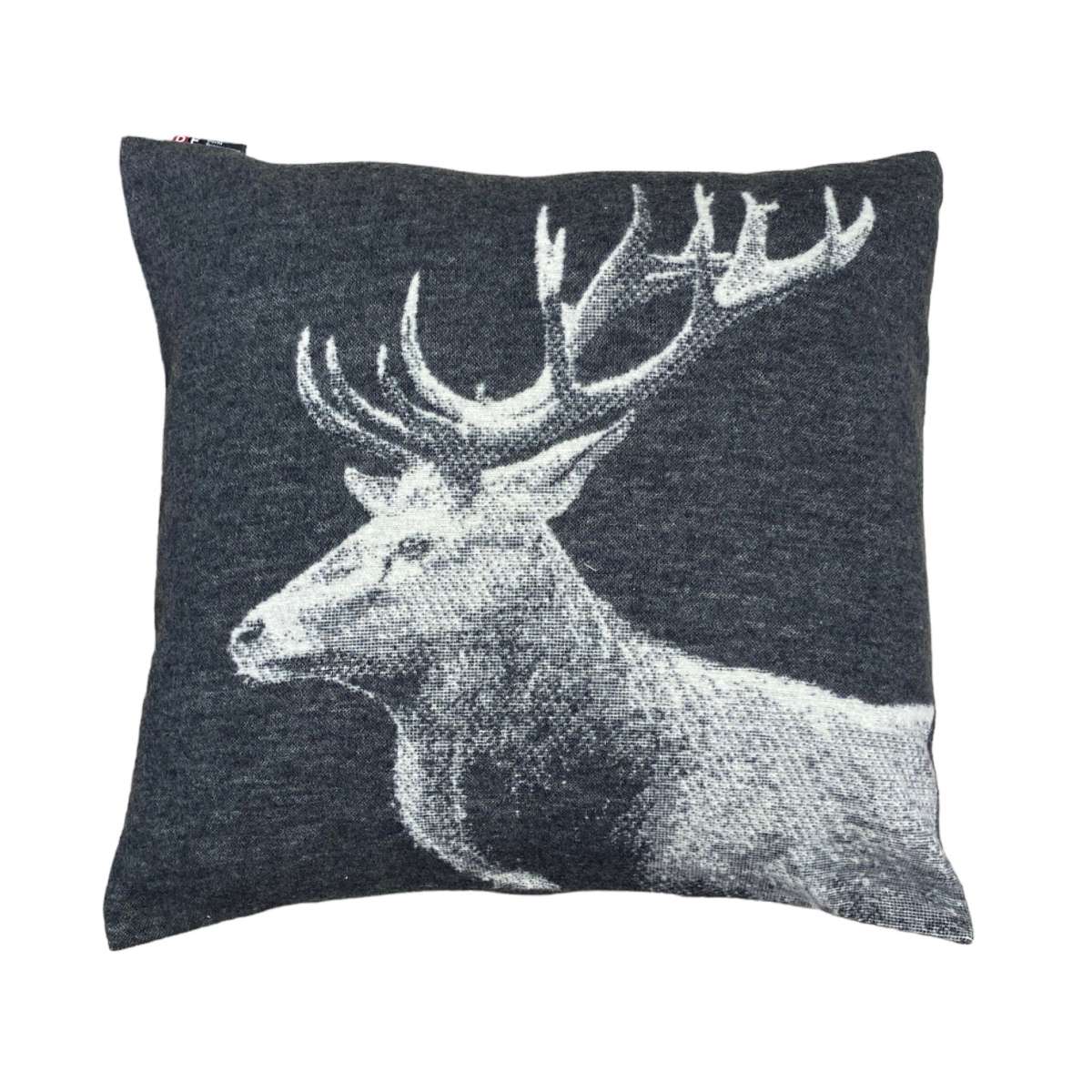 Federa Cuscino Divano in Cotone Testa Cervo realistico 50x50 cm (2 Colori | David Fussenegger Immagine del prodotto Federa Cuscino Divano in Cotone Testa Cervo realistico 50x50 cm (2 Colori | David Fussenegger