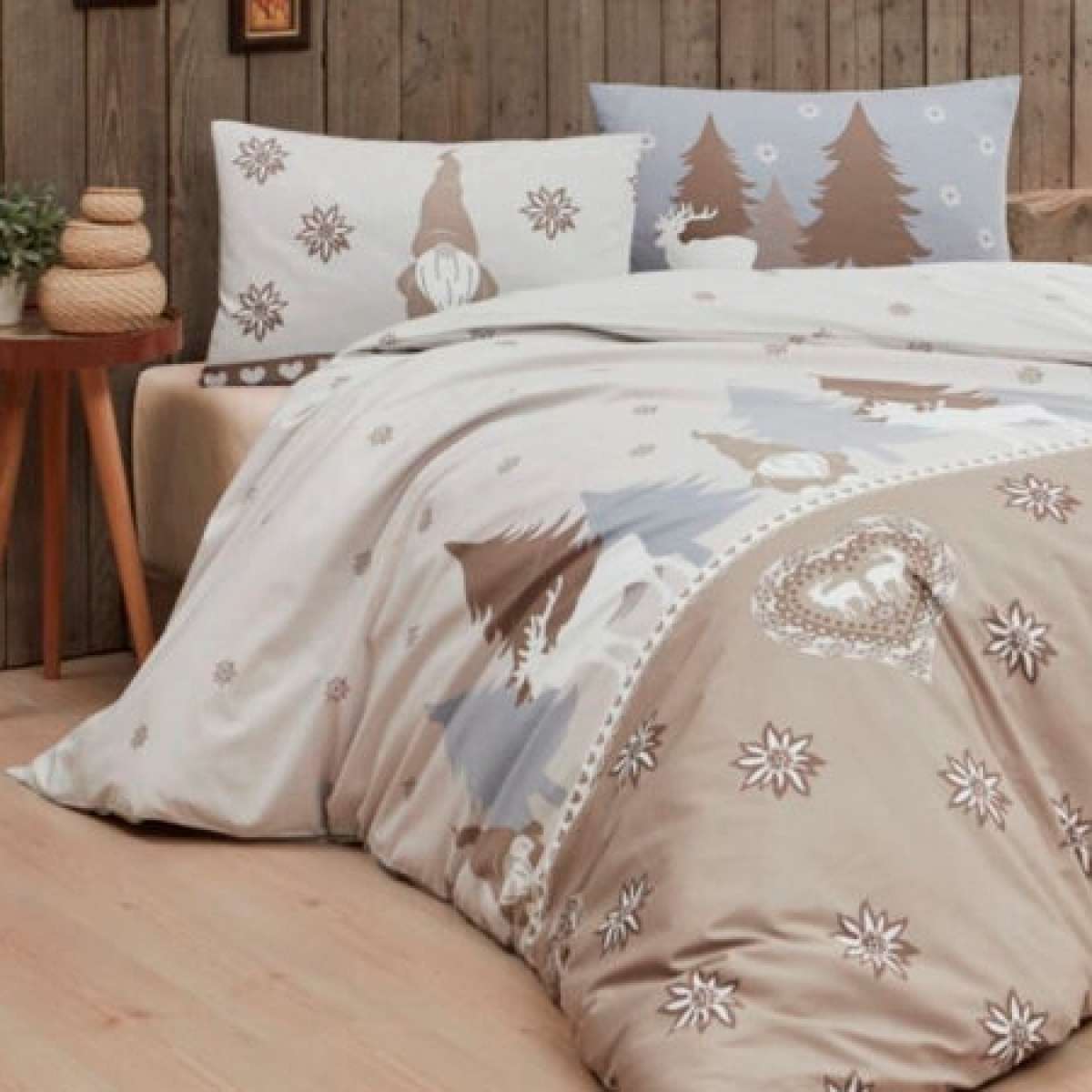 YIRDDEO Set copripiumino per letto singolo con frange con pompon e YIRDDEO Set copripiumino per letto singolo con frange con pompon e