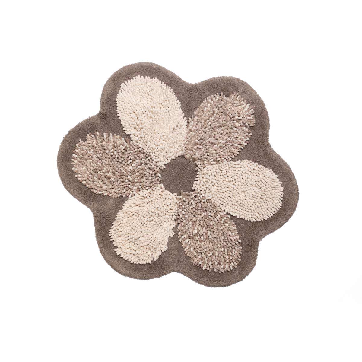 Tappeto Bagno Fiore in Ciniglia di Puro Cotone con Base Antiscivolo | Pietro Zanetti Home Immagine del prodotto Tappeto Bagno Fiore in Ciniglia di Puro Cotone con Base Antiscivolo | Pietro Zanetti Home