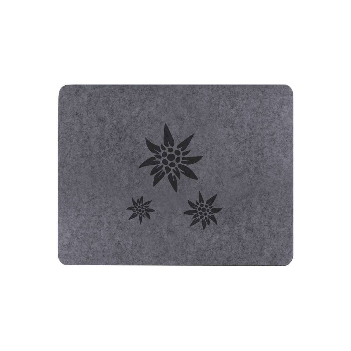 Tovaglietta Americana Rettangolare Stella Alpina in Feltro 45x35cm (2 Color | Daunex Immagine del prodotto Tovaglietta Americana Rettangolare Stella Alpina in Feltro 45x35cm (2 Color | Daunex