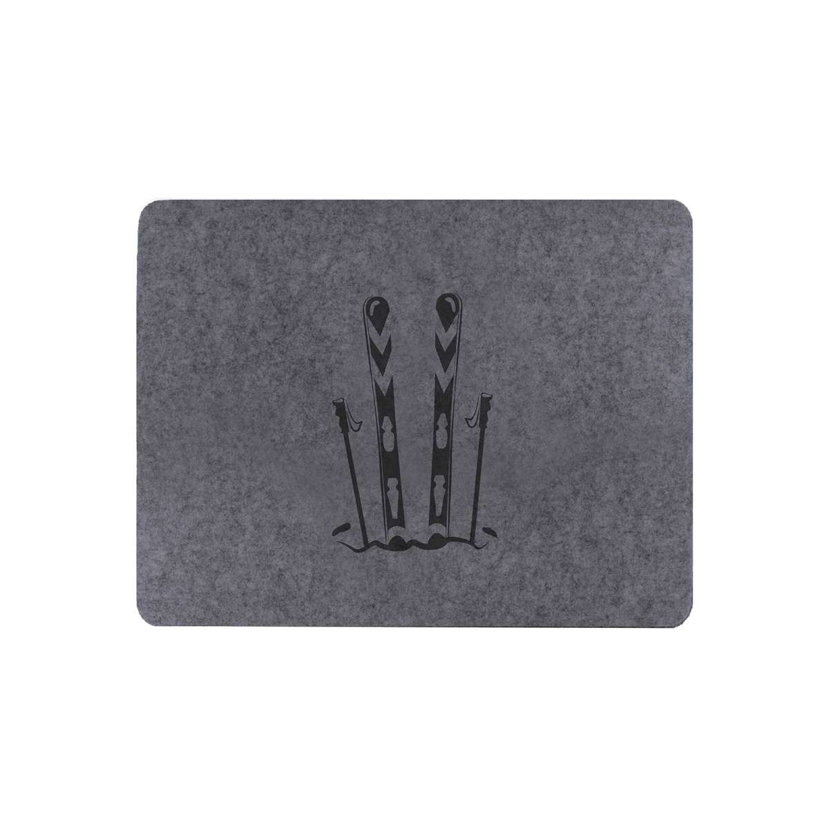 Tovaglietta Americana Rettangolare Sciatore in Feltro 45x35cm (2 Colori | Daunex Immagine del prodotto Tovaglietta Americana Rettangolare Sciatore in Feltro 45x35cm (2 Colori | Daunex