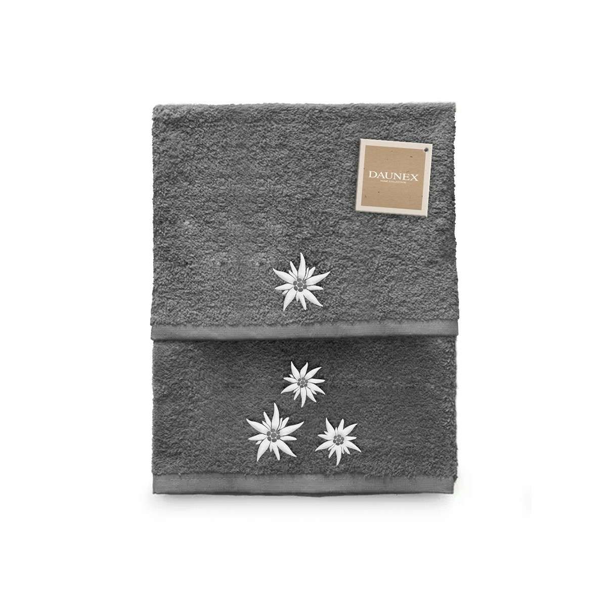 Set Asciugamani ricamati Edelweiss - 3 Colori | Daunex Immagine del prodotto Set Asciugamani ricamati Edelweiss - 3 Colori | Daunex