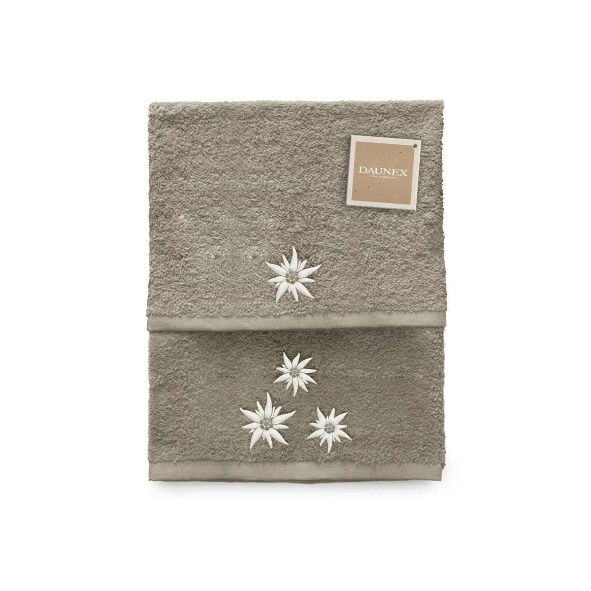 Set Asciugamani ricamati Edelweiss - 3 Colori | Daunex Immagine del prodotto Set Asciugamani ricamati Edelweiss - 3 Colori | Daunex