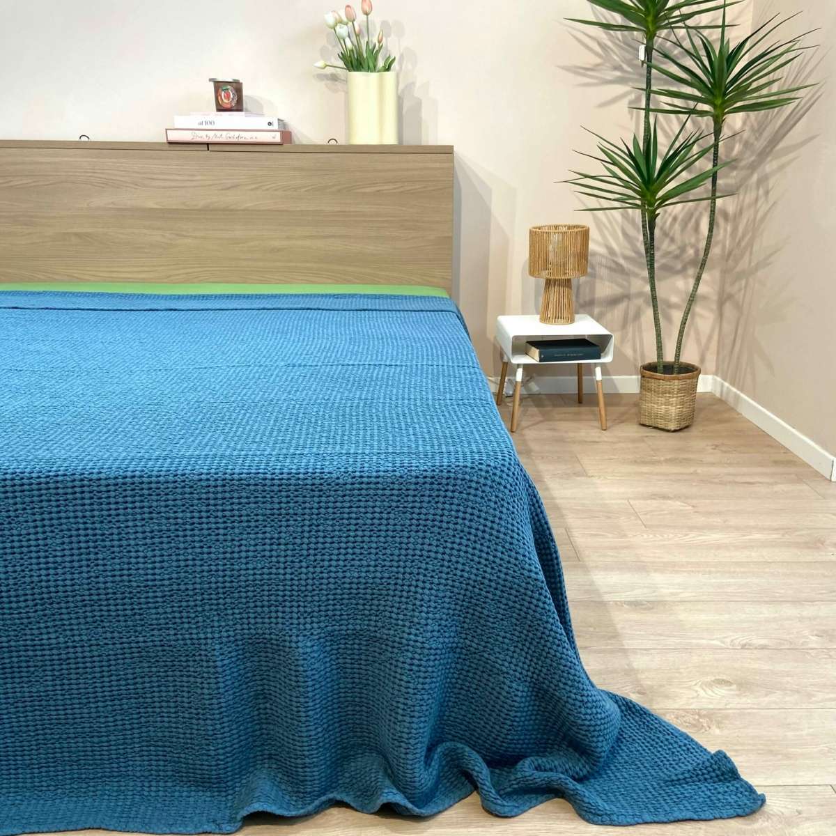 Copriletto Matrimoniale Anthony Nido d'Ape in Cotone - 7 Colori | Pietro Zanetti Home Immagine del prodotto Copriletto Matrimoniale Anthony Nido d'Ape in Cotone - 7 Colori | Pietro Zanetti Home