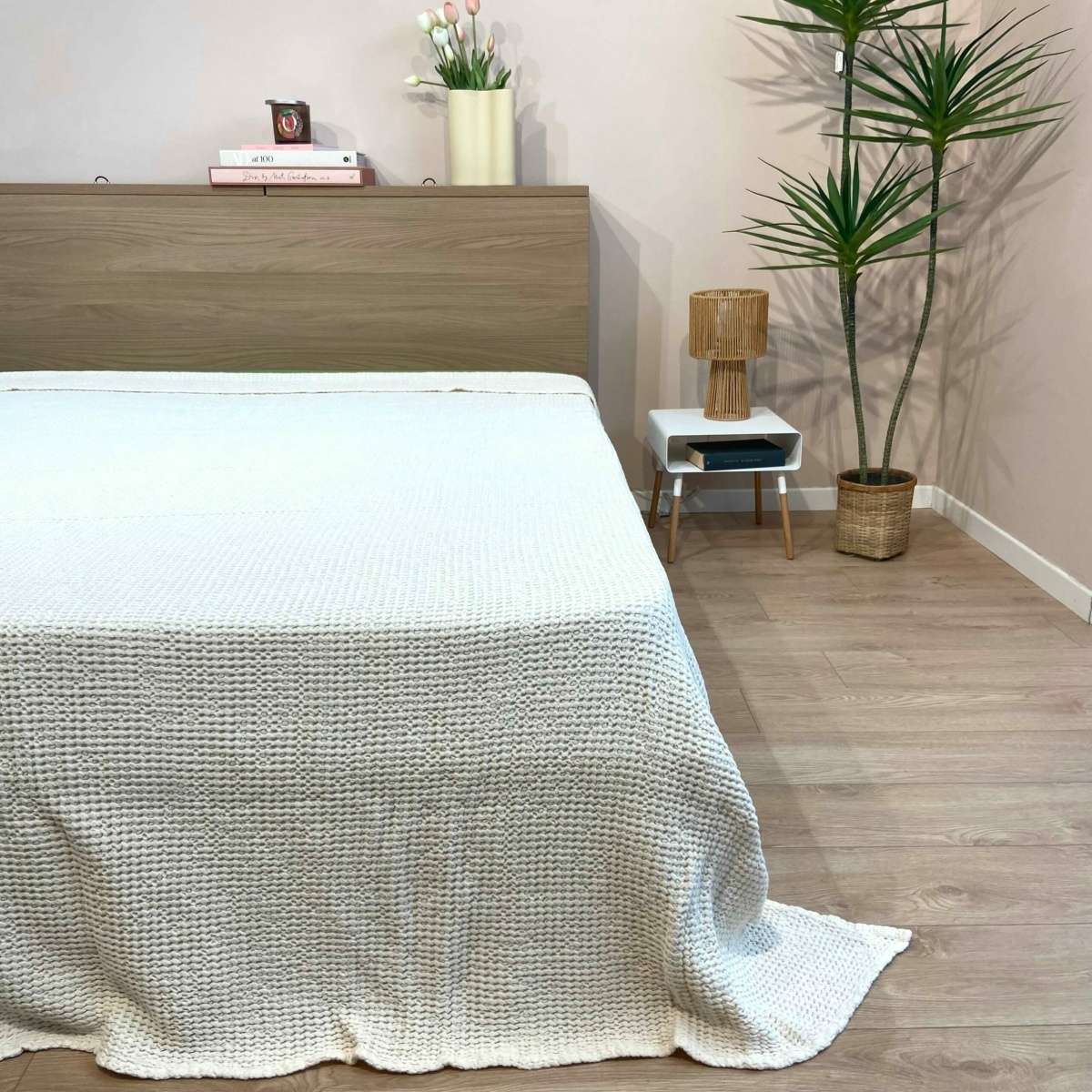 Copriletto Matrimoniale Anthony Nido d'Ape in Cotone - 7 Colori | Pietro Zanetti Home Immagine del prodotto Copriletto Matrimoniale Anthony Nido d'Ape in Cotone - 7 Colori | Pietro Zanetti Home