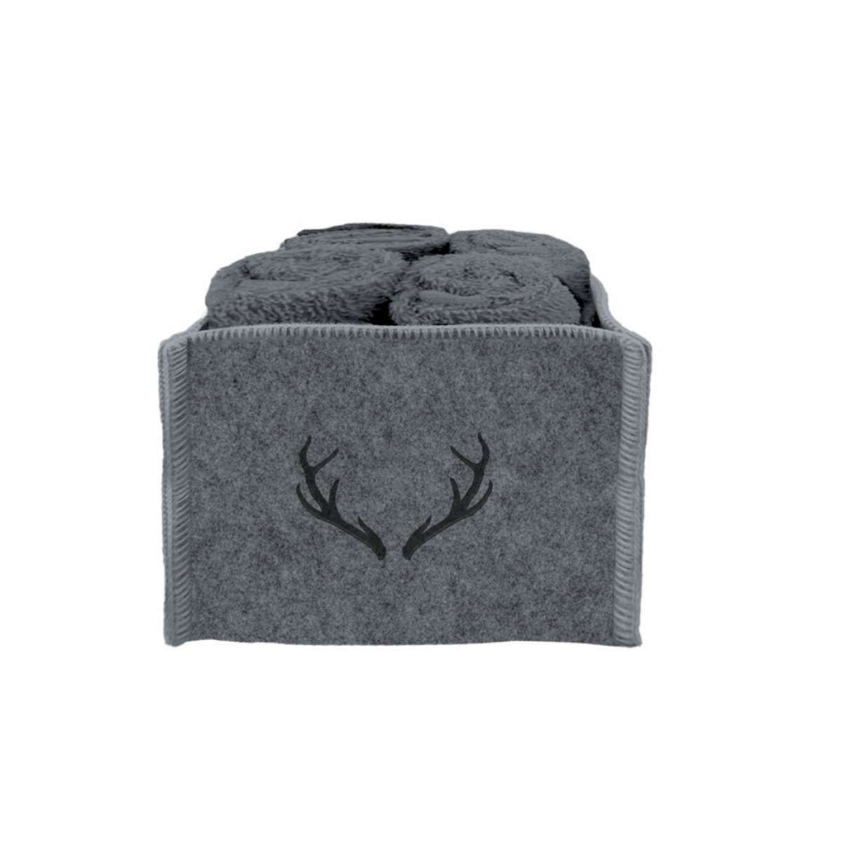 Set 4 Lavette Feltro Cervo 30x30 cm Daunex - 2 Colori | Daunex Immagine del prodotto Set 4 Lavette Feltro Cervo 30x30 cm Daunex - 2 Colori | Daunex