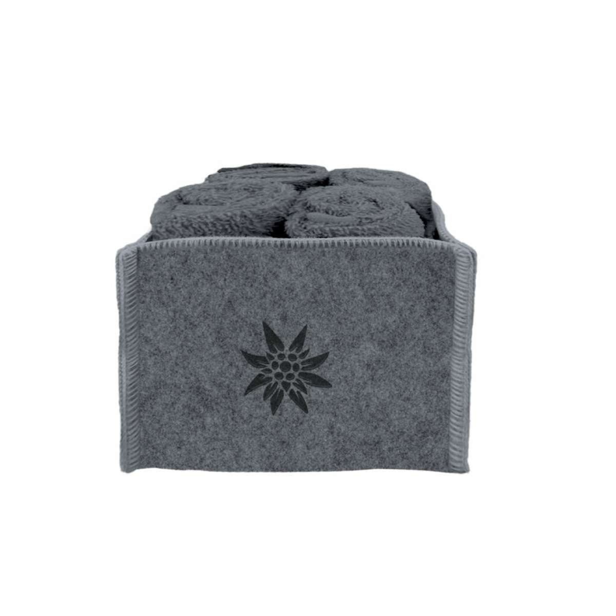 Set 4 Lavette Feltro Edelweiss 30x30 cm Daunex - 2 Colori | Daunex Immagine del prodotto Set 4 Lavette Feltro Edelweiss 30x30 cm Daunex - 2 Colori | Daunex