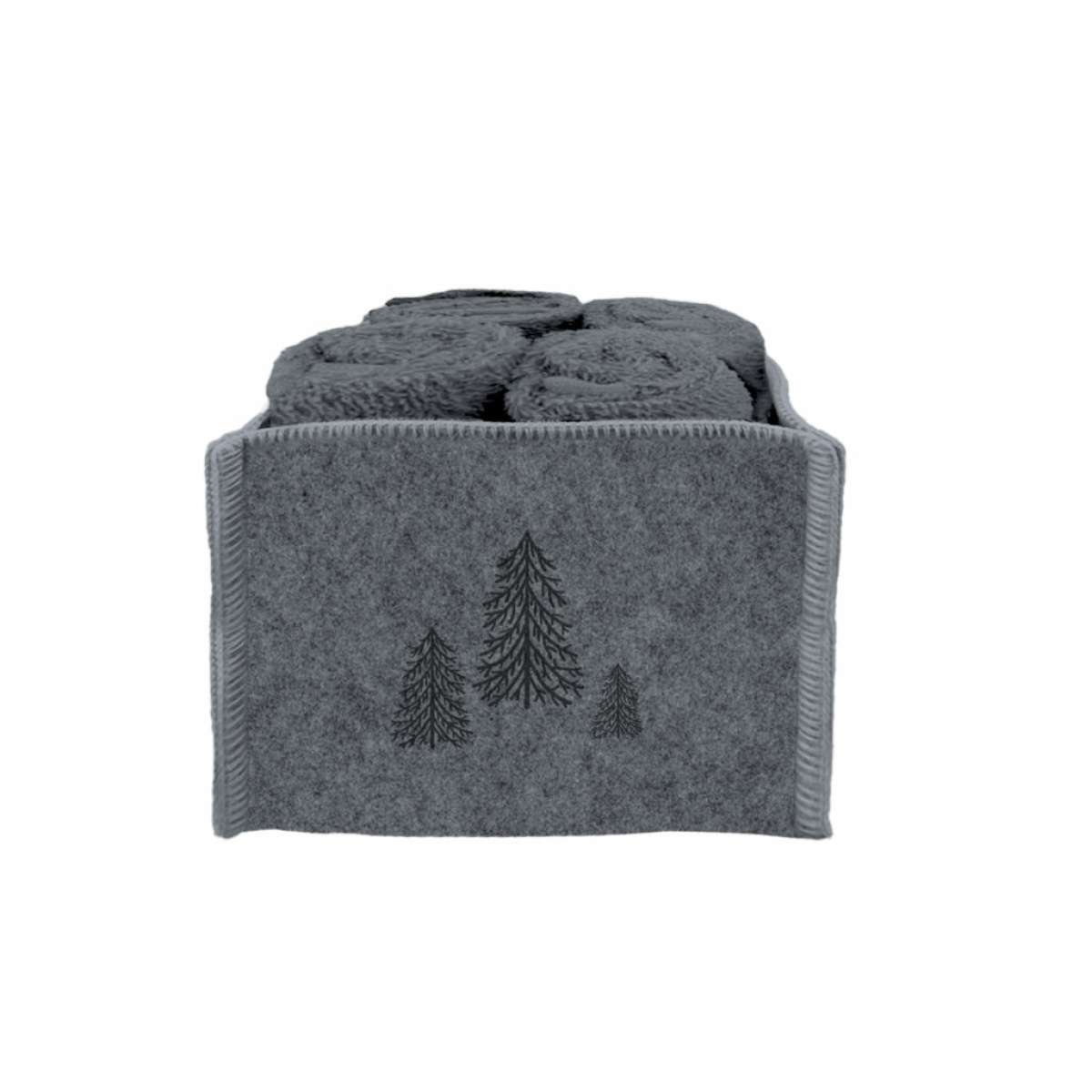Set 4 Lavette Feltro Abete 30x30 cm Daunex - 2 Colori | Daunex Immagine del prodotto Set 4 Lavette Feltro Abete 30x30 cm Daunex - 2 Colori | Daunex