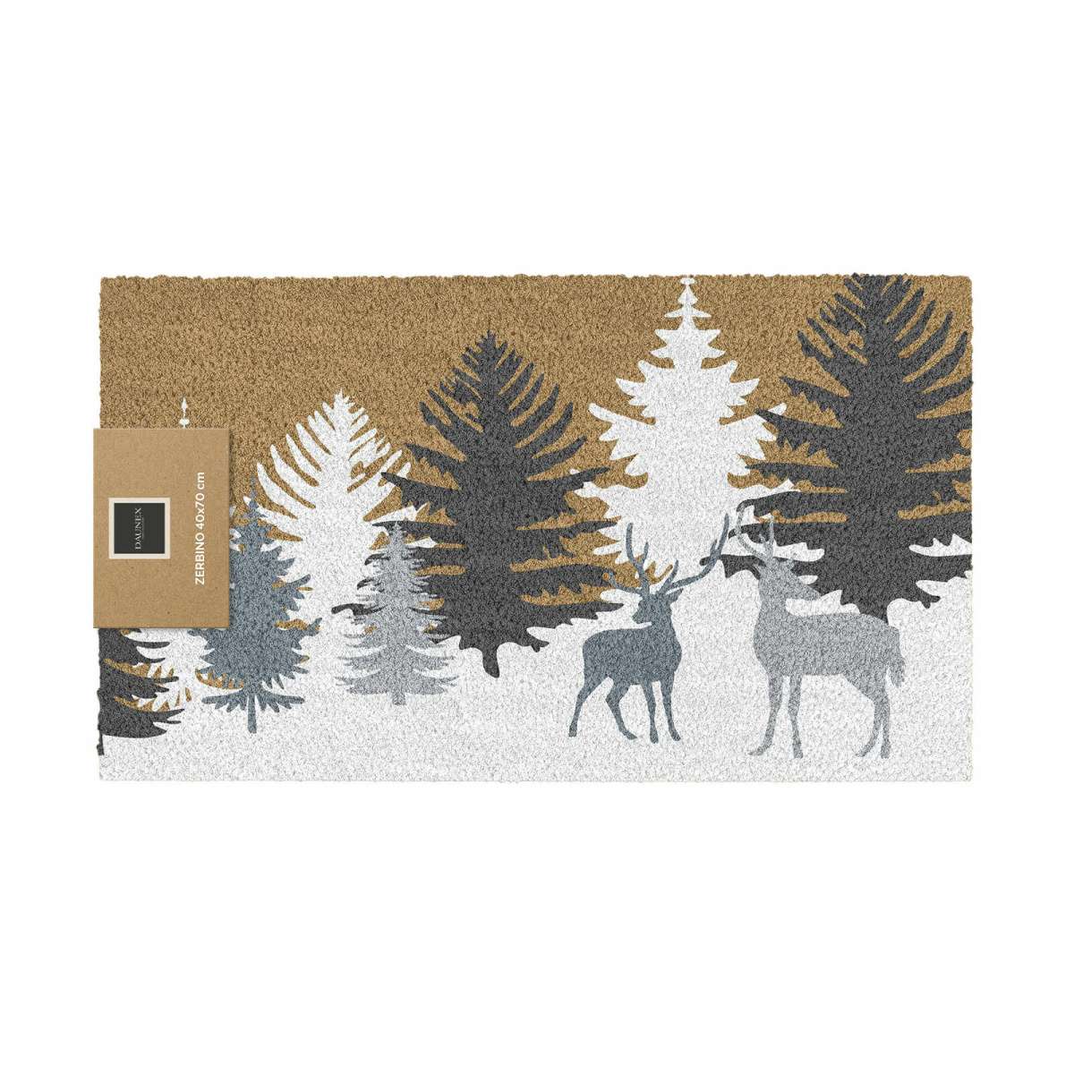 Zerbino Cervi nel Bosco 40x70 cm | Daunex Immagine del prodotto Zerbino Cervi nel Bosco 40x70 cm | Daunex