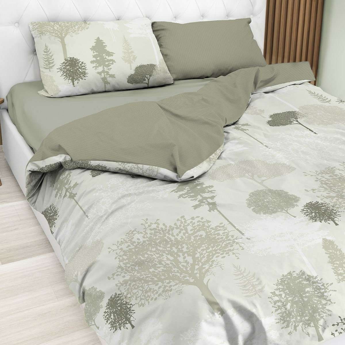 Copripiumino Matrimoniale Botanique in 100% Cotone Daunex - 2 Colori | Daunex Immagine del prodotto Copripiumino Matrimoniale Botanique in 100% Cotone Daunex - 2 Colori | Daunex