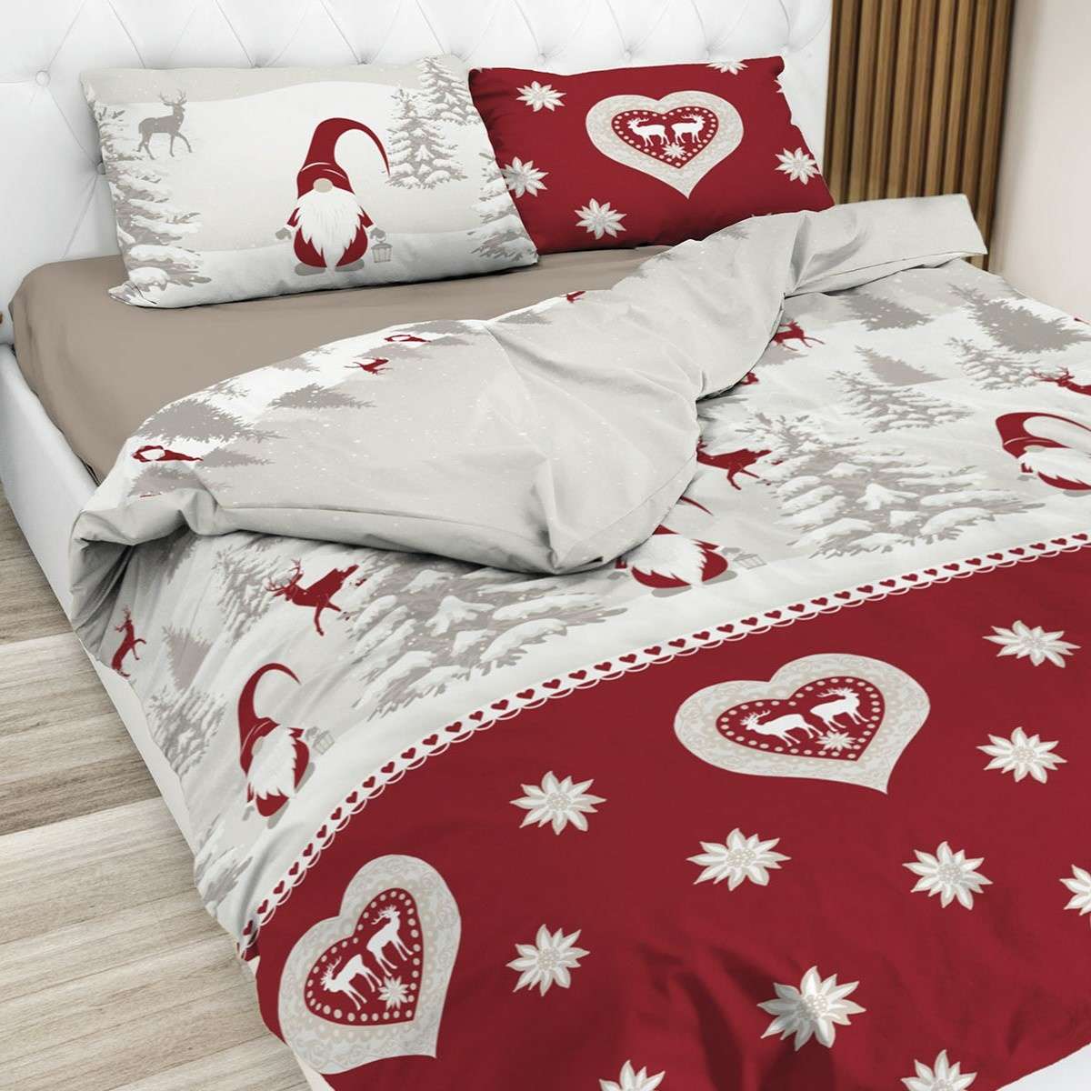 Copripiumino Matrimoniale Fiaba in 100% Cotone Daunex - 2 Colori | Daunex Immagine del prodotto Copripiumino Matrimoniale Fiaba in 100% Cotone Daunex - 2 Colori | Daunex