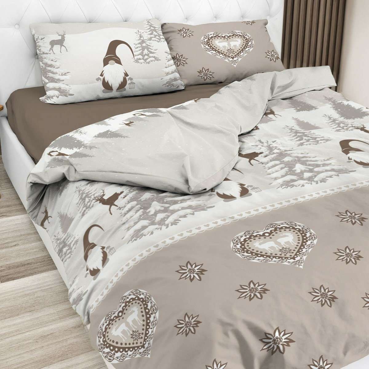 Copripiumino Matrimoniale Fiaba in 100% Cotone Daunex - 2 Colori | Daunex Immagine del prodotto Copripiumino Matrimoniale Fiaba in 100% Cotone Daunex - 2 Colori | Daunex