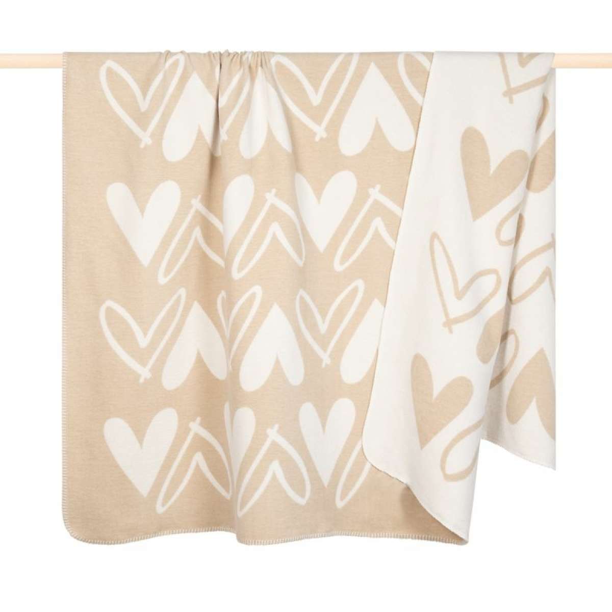 Coperta Singola Heart 150 x 200 cm | Pad Concept Immagine del prodotto Coperta Singola Heart 150 x 200 cm | Pad Concept