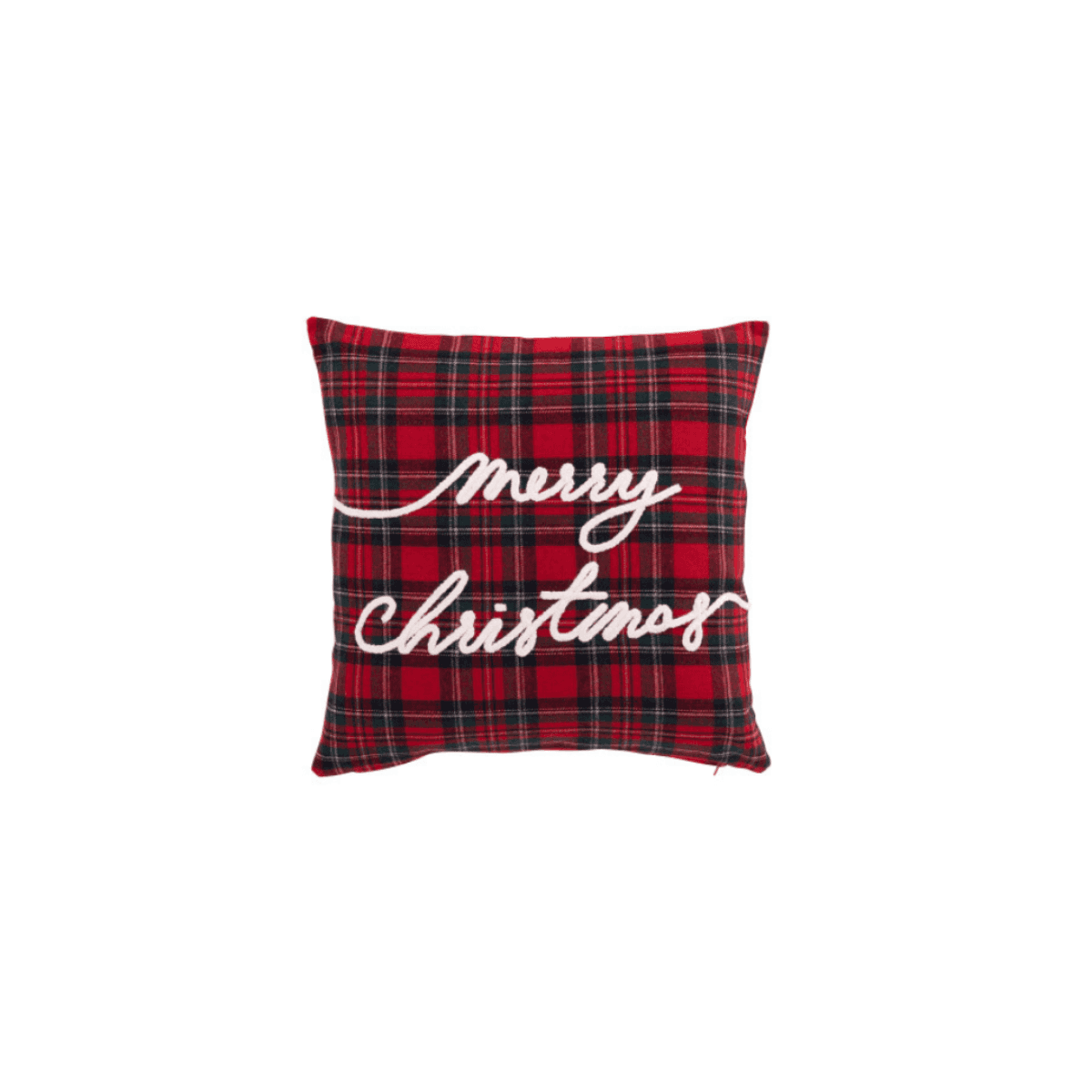 Cuscino Merry Christmas Tartan 45x45 cm | Jolipa Immagine del prodotto Cuscino Merry Christmas Tartan 45x45 cm | Jolipa