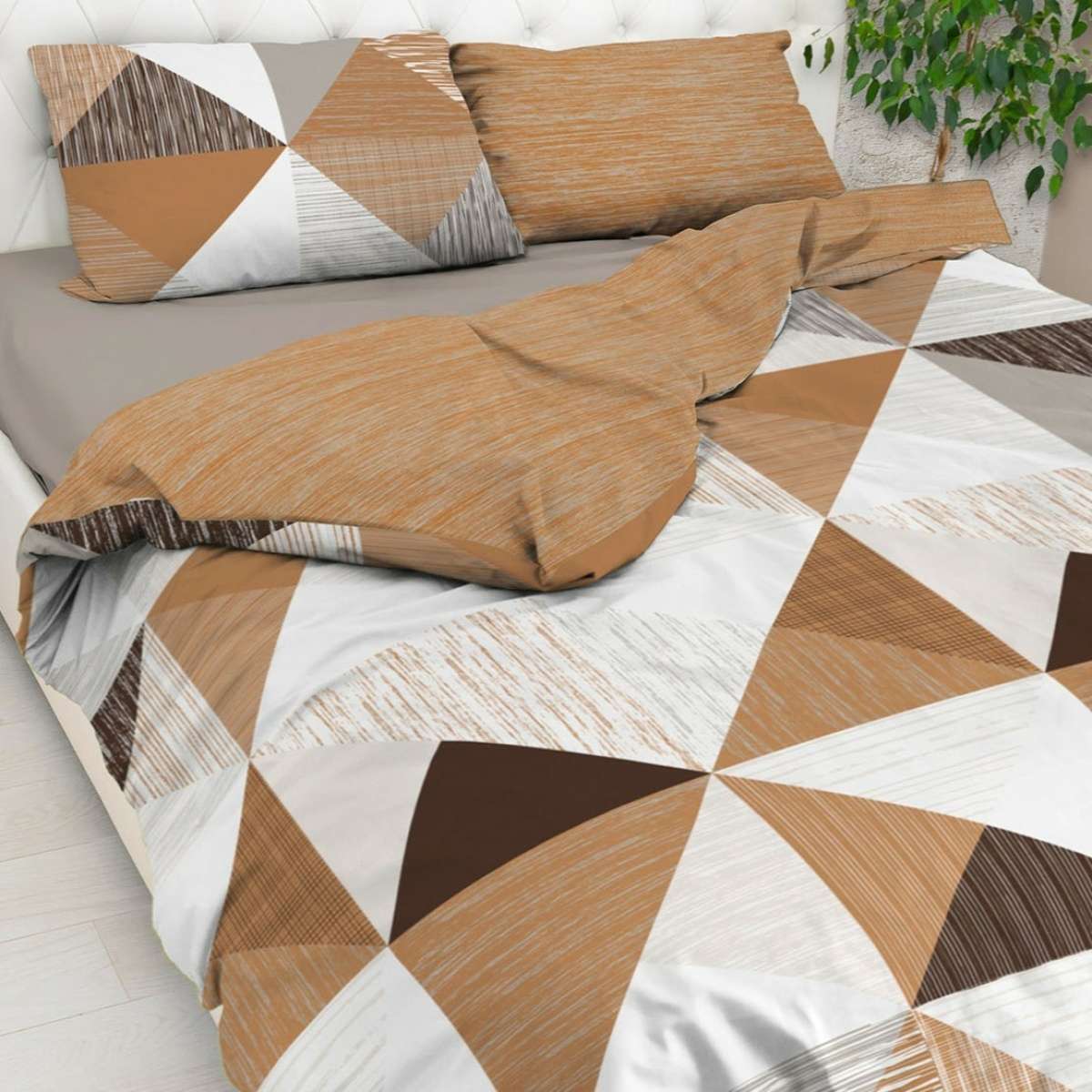 Copripiumino Singolo City Bruciato in 100% Cotone Daunex | Daunex Immagine del prodotto Copripiumino Singolo City Bruciato in 100% Cotone Daunex | Daunex