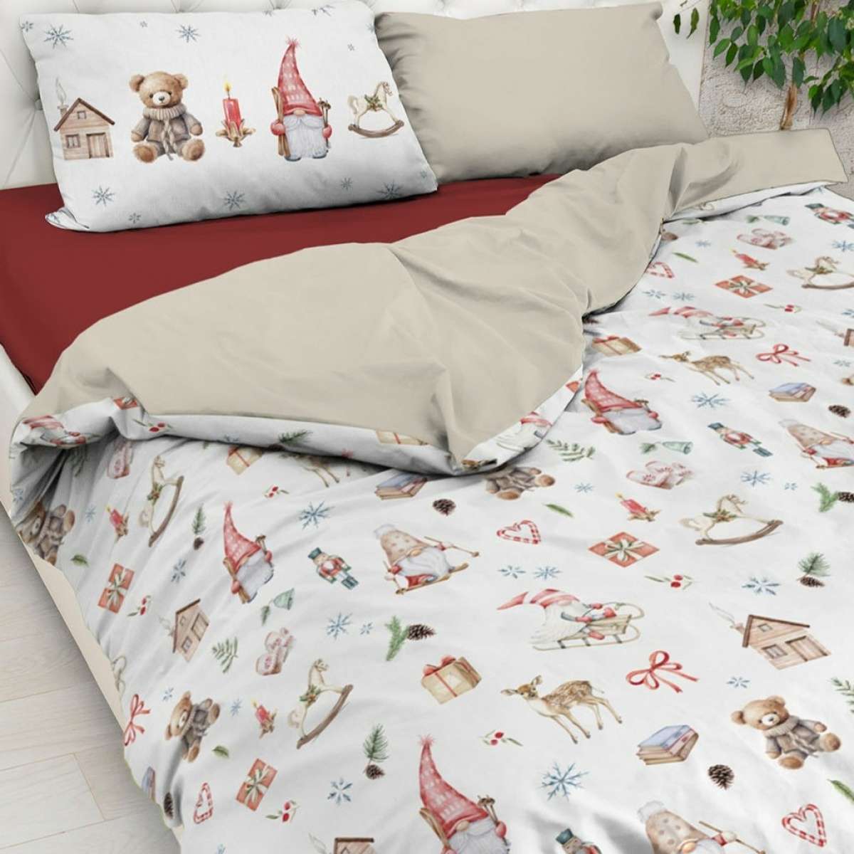 Copripiumino Singolo Enchantè in 100% Cotone Daunex | Daunex Immagine del prodotto Copripiumino Singolo Enchantè in 100% Cotone Daunex | Daunex