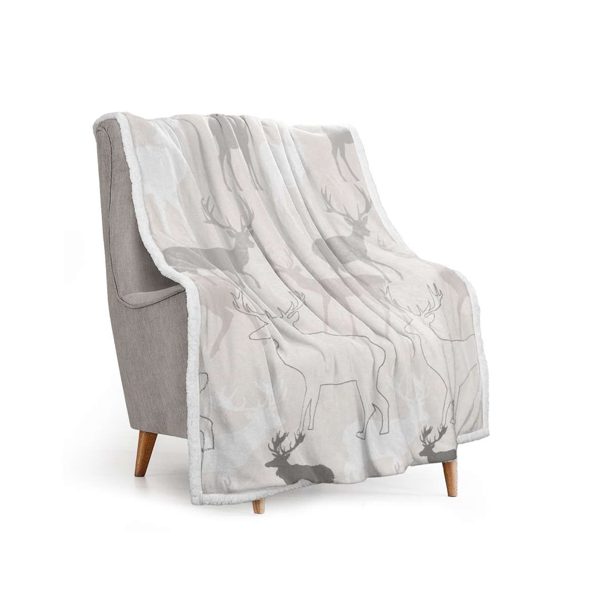 Plaid Rocher in Microfibra 130x160 cm - 2 Colori | Daunex Immagine del prodotto Plaid Rocher in Microfibra 130x160 cm - 2 Colori | Daunex