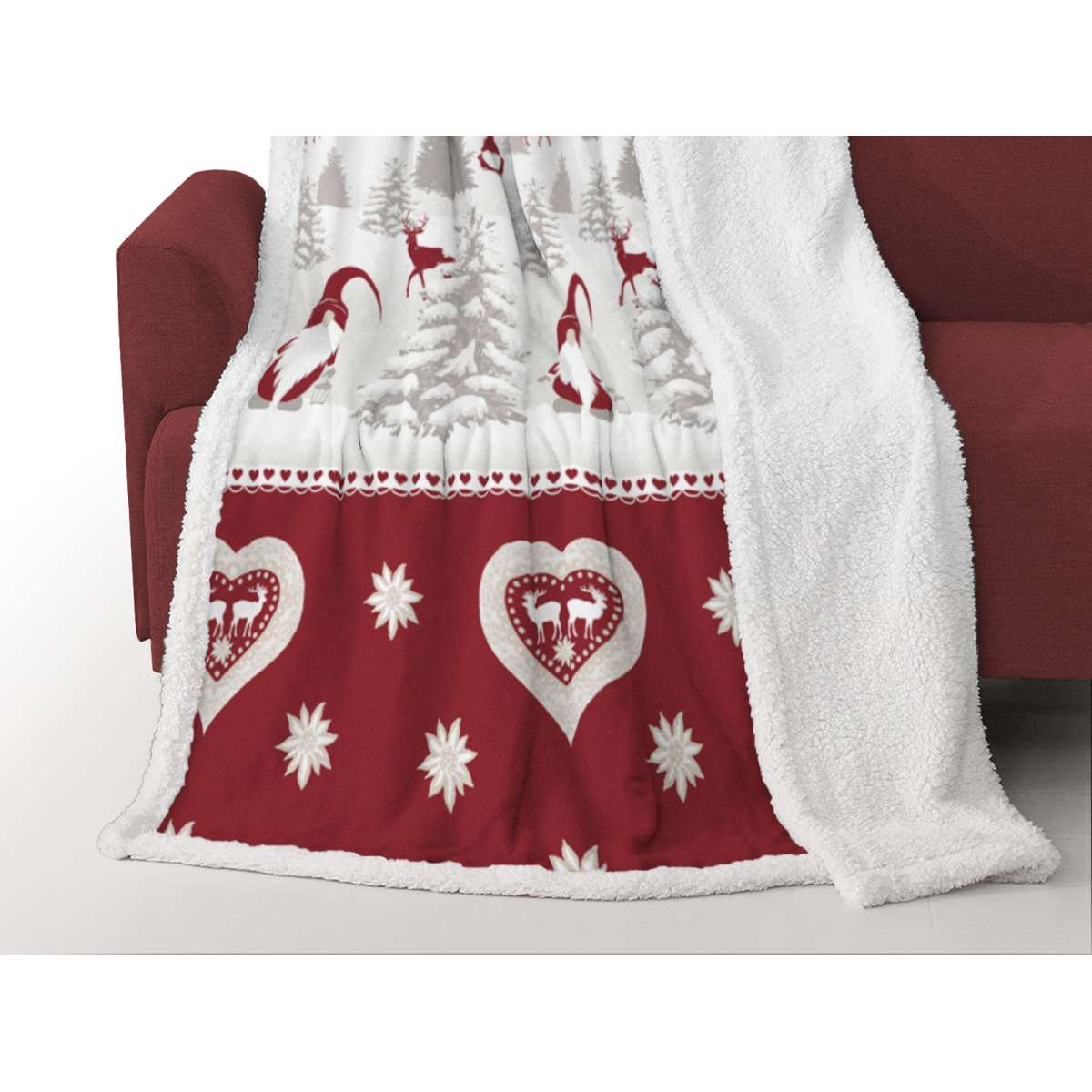 Plaid Fiaba in Microfibra 130x160 cm - 2 Colori | Daunex Immagine del prodotto Plaid Fiaba in Microfibra 130x160 cm - 2 Colori | Daunex