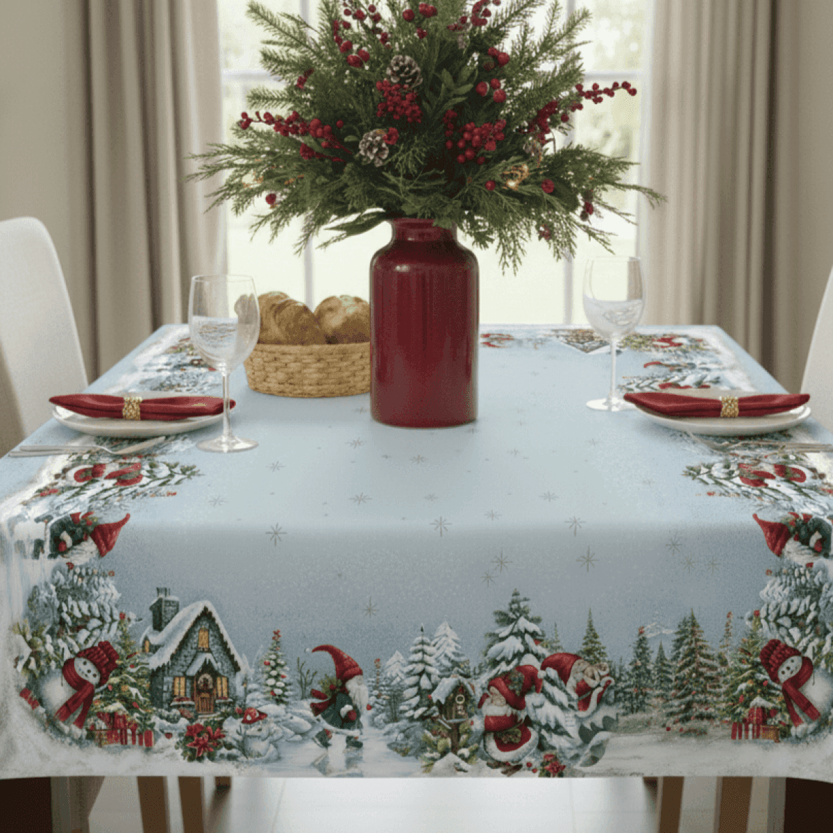 Tovaglia Rettangolare Polonord - 2 Misure | Pietro Zanetti Home Immagine del prodotto Tovaglia Rettangolare Polonord - 2 Misure | Pietro Zanetti Home