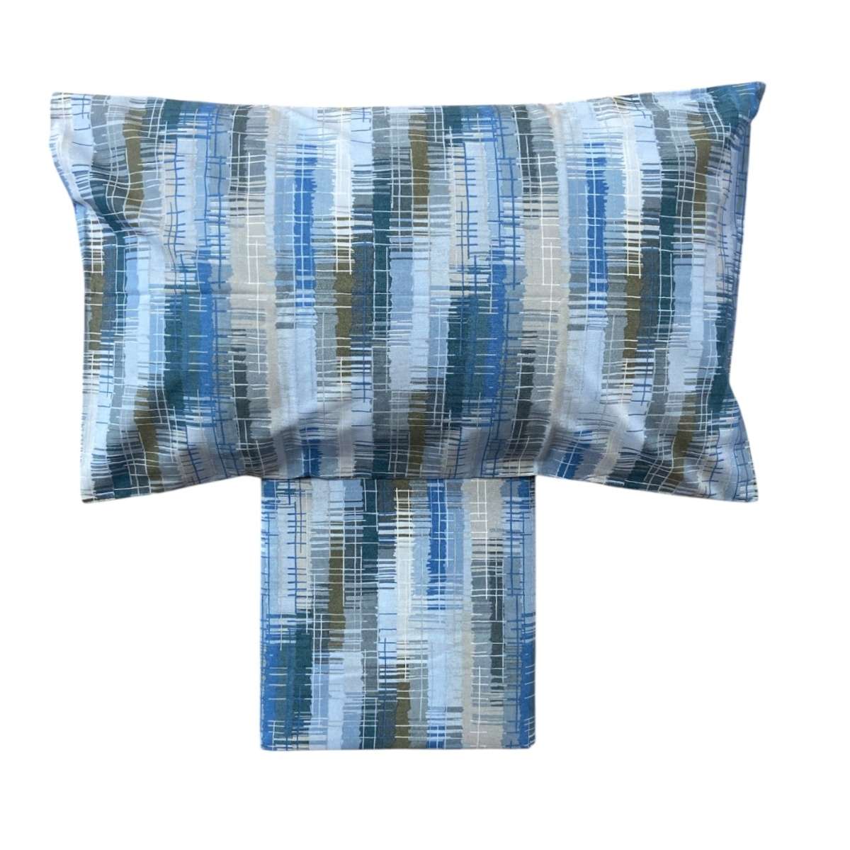 Completo Letto Singolo Tramito in Cotone - 2 colori | Pietro Zanetti Home Immagine del prodotto Completo Letto Singolo Tramito in Cotone - 2 colori | Pietro Zanetti Home