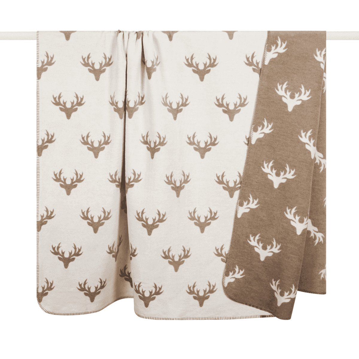 Coperta Singola Deer 150x200 cm - 2 Colori | Pad Concept Immagine del prodotto Coperta Singola Deer 150x200 cm - 2 Colori | Pad Concept