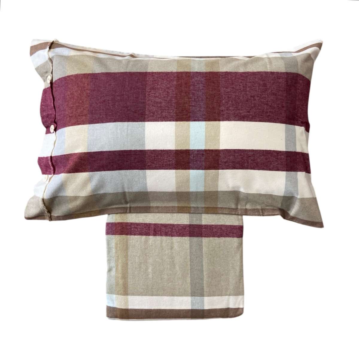 Completo Letto Matrimoniale in FLANELLA di Cotone Iside - 2 Colori | Govina Biancheria per la Casa Immagine del prodotto Completo Letto Matrimoniale in FLANELLA di Cotone Iside - 2 Colori | Govina Biancheria per la Casa