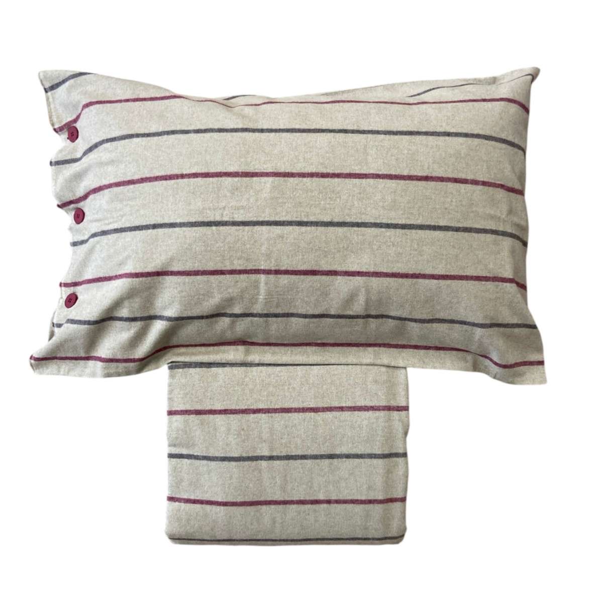 Completo Letto Matrimoniale in FLANELLA di Cotone Lara - 5 Colori | Govina Biancheria per la Casa Immagine del prodotto Completo Letto Matrimoniale in FLANELLA di Cotone Lara - 5 Colori | Govina Biancheria per la Casa