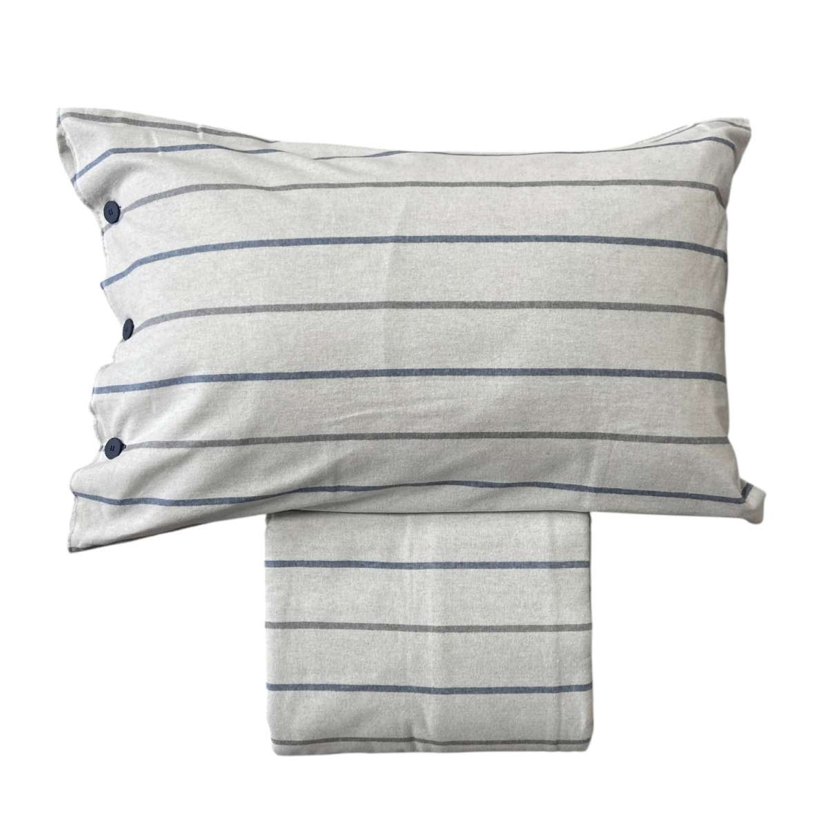 Completo Letto Matrimoniale in FLANELLA di Cotone Lara - 5 Colori | Govina Biancheria per la Casa Immagine del prodotto Completo Letto Matrimoniale in FLANELLA di Cotone Lara - 5 Colori | Govina Biancheria per la Casa