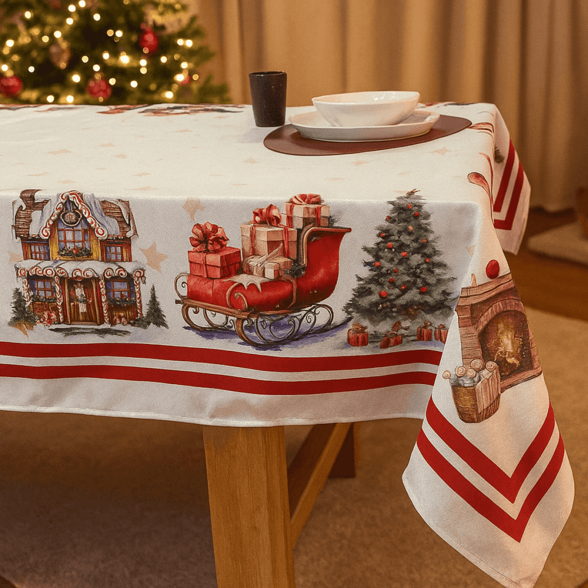 Tovaglia Rotonda Antimacchia Goldys diam 180 cm | Pietro Zanetti Home Immagine del prodotto Tovaglia Rotonda Antimacchia Goldys diam 180 cm | Pietro Zanetti Home