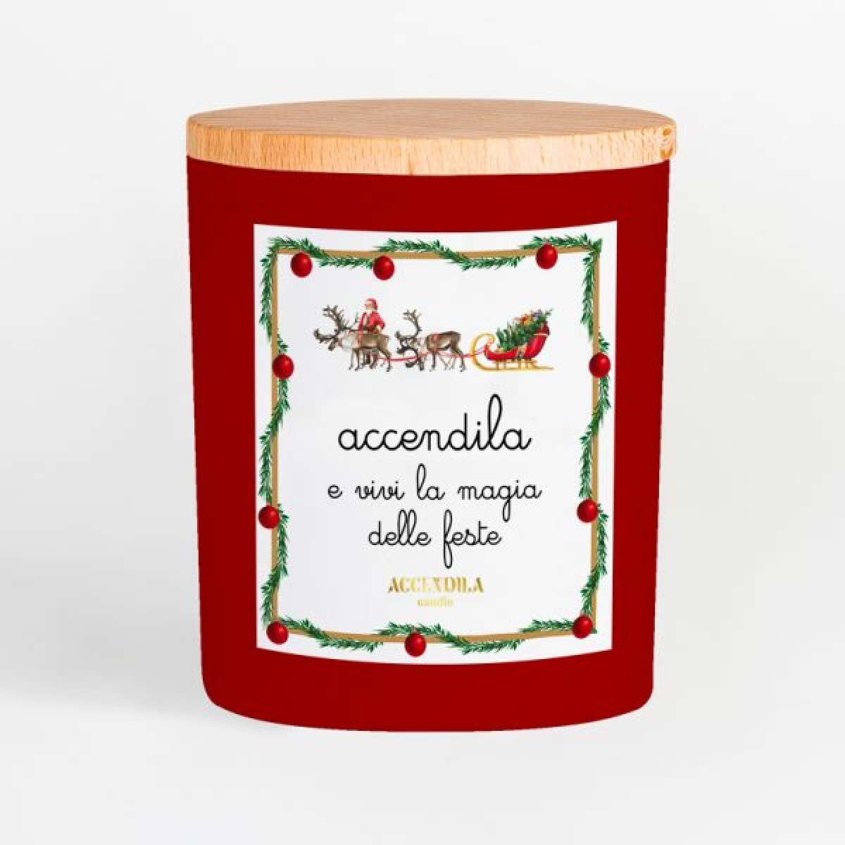 Candela Accendila - Xmas Magia Delle Feste | Accendila Candle Immagine del prodotto Candela Accendila - Xmas Magia Delle Feste | Accendila Candle