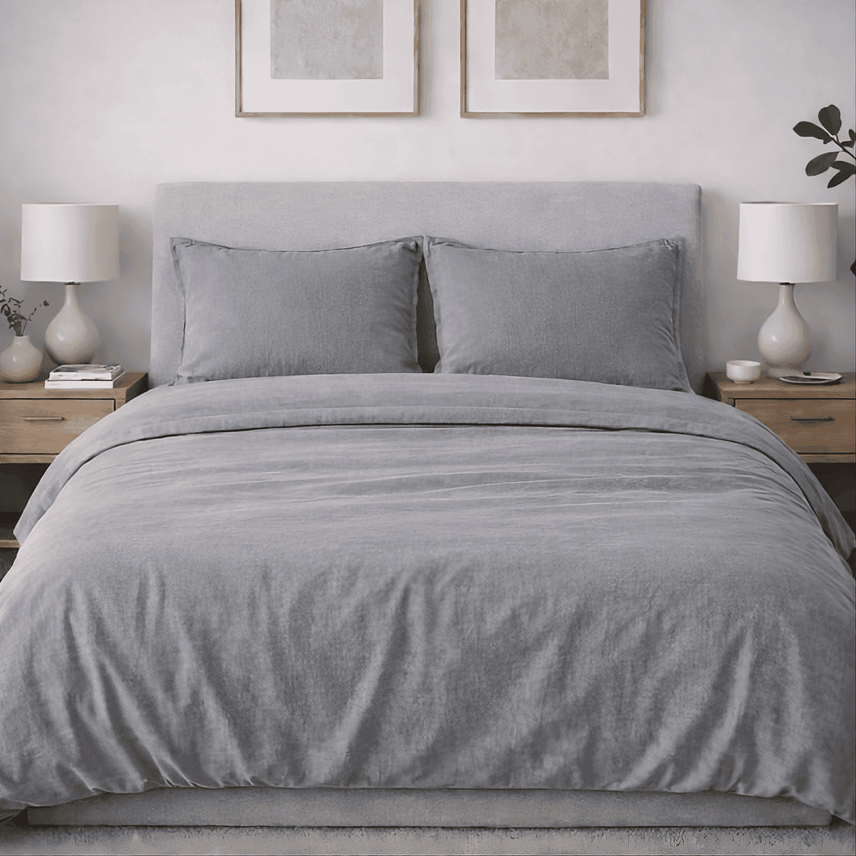 Completo Letto Matrimoniale Loft Tinta Unita No Stiro - 4 Colori | Cavalieri Spa Immagine del prodotto Completo Letto Matrimoniale Loft Tinta Unita No Stiro - 4 Colori | Cavalieri Spa