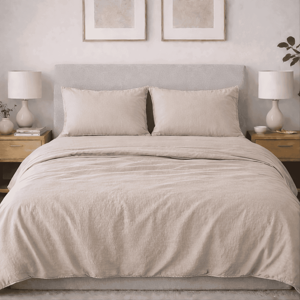 Completo Letto Matrimoniale Loft Tinta Unita No Stiro - 4 Colori | Cavalieri Spa Immagine del prodotto Completo Letto Matrimoniale Loft Tinta Unita No Stiro - 4 Colori | Cavalieri Spa