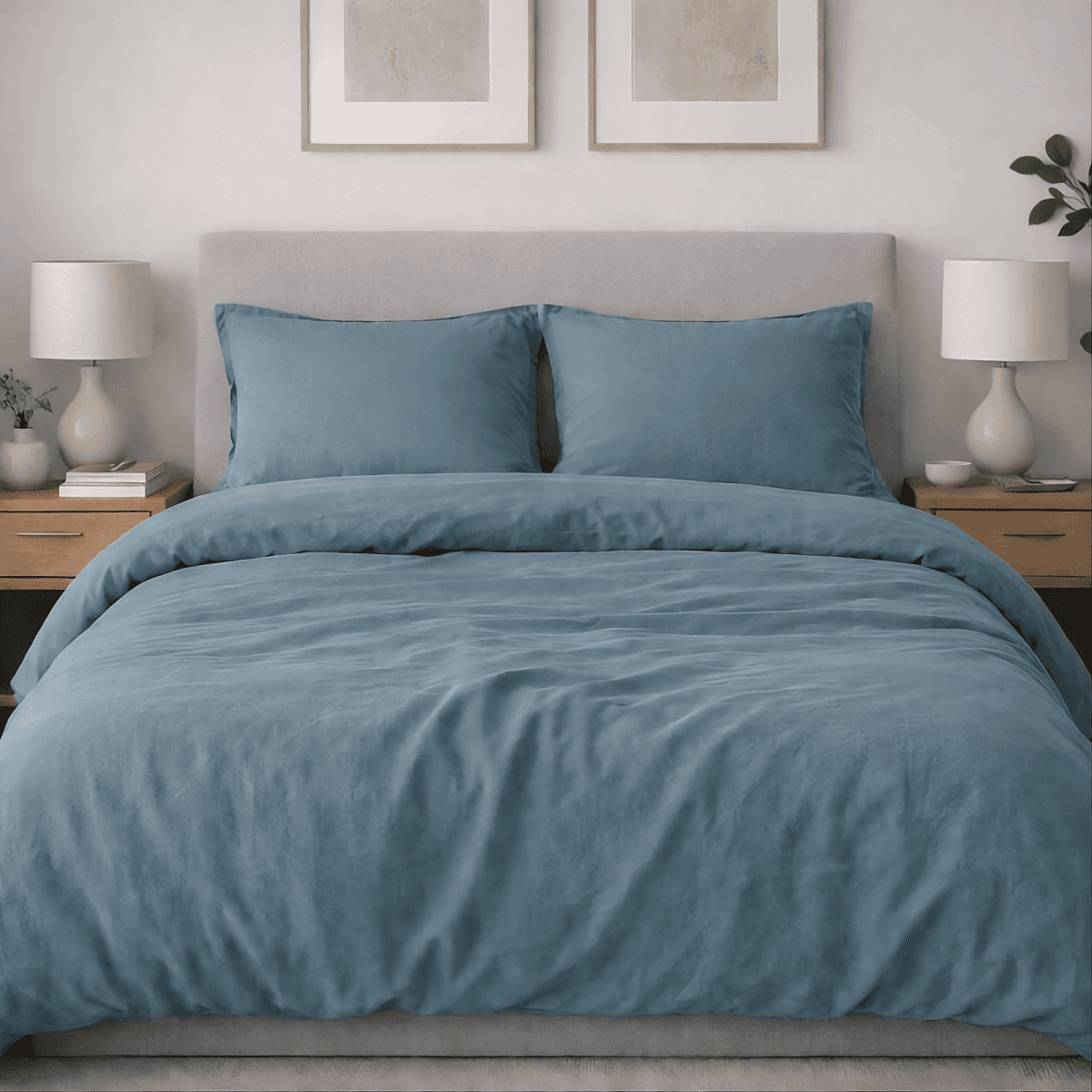 Parure Copripiumino Matrimoniale Loft Tinta Unita No Stiro - 4 Colori | Cavalieri Spa Immagine del prodotto Parure Copripiumino Matrimoniale Loft Tinta Unita No Stiro - 4 Colori | Cavalieri Spa