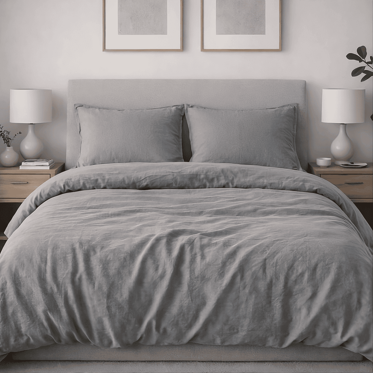 Parure Copripiumino Matrimoniale Loft Tinta Unita No Stiro - 4 Colori | Cavalieri Spa Immagine del prodotto Parure Copripiumino Matrimoniale Loft Tinta Unita No Stiro - 4 Colori | Cavalieri Spa