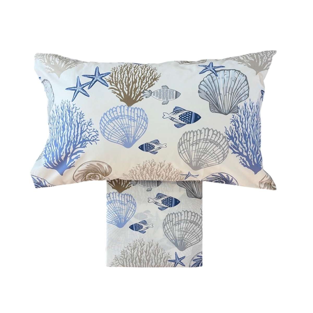 Completo Letto Singolo Marea In Cotone | Pietro Zanetti Home Immagine del prodotto Completo Letto Singolo Marea In Cotone | Pietro Zanetti Home