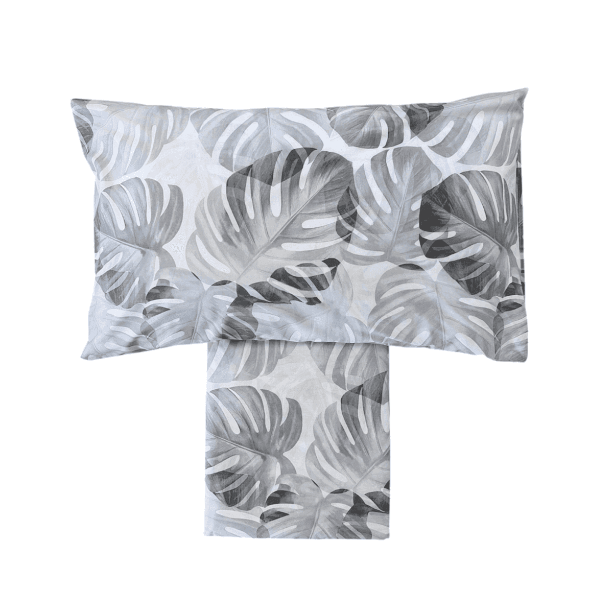 Completo Letto Matrimoniale Fronde in 100% Cotone - 2 Colori | Pietro Zanetti Home Immagine del prodotto Completo Letto Matrimoniale Fronde in 100% Cotone - 2 Colori | Pietro Zanetti Home