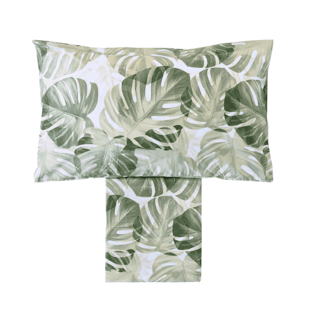 Completo Letto Matrimoniale Fronde in 100% Cotone - 2 Colori | Pietro Zanetti Home Immagine del prodotto Completo Letto Matrimoniale Fronde in 100% Cotone - 2 Colori | Pietro Zanetti Home