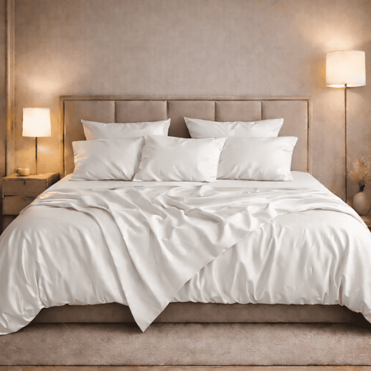 Completo Letto Matrimoniale Bright in Raso - 10 Colori | Pietro Zanetti Home Immagine del prodotto Completo Letto Matrimoniale Bright in Raso - 10 Colori | Pietro Zanetti Home