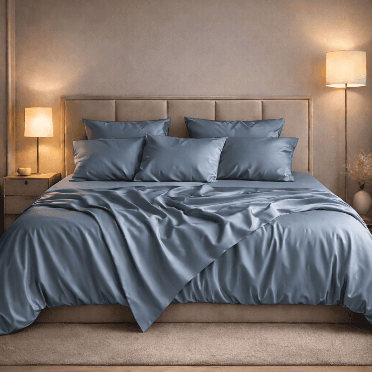 Completo Letto Matrimoniale Bright in Raso - 10 Colori | Pietro Zanetti Home Immagine del prodotto Completo Letto Matrimoniale Bright in Raso - 10 Colori | Pietro Zanetti Home