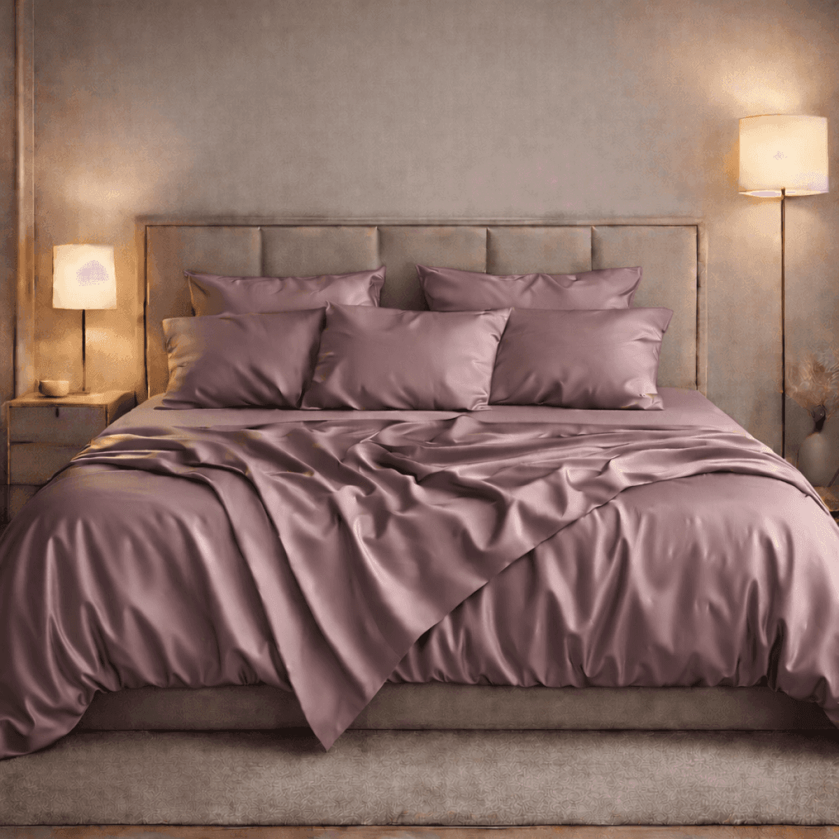 Completo Letto Matrimoniale Bright in Raso - 10 Colori | Pietro Zanetti Home Immagine del prodotto Completo Letto Matrimoniale Bright in Raso - 10 Colori | Pietro Zanetti Home